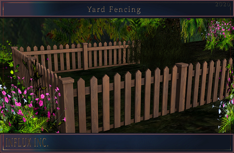 Second Life Marketplace Yard Fencing